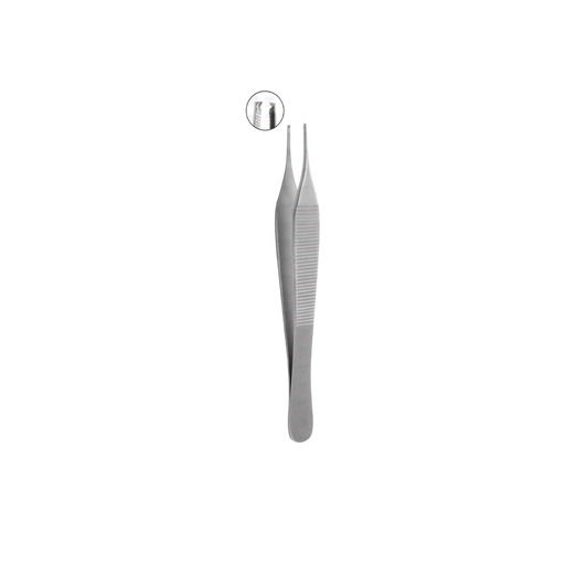 Diagnostic Thumb Tissue Forceps Teeth Instrument