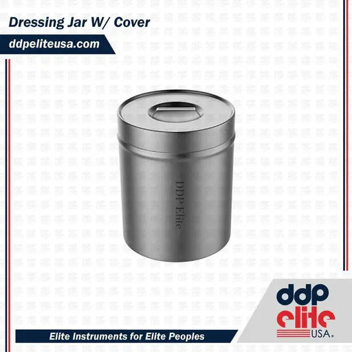 Dressing Jar with Cover
dressing jar w/ cover
dressing jar