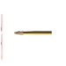 ExcaliBur Bullet Carbide Gold Finishing Bur, Ø1.2mm x 3.4mm, FG - ddpeliteusa