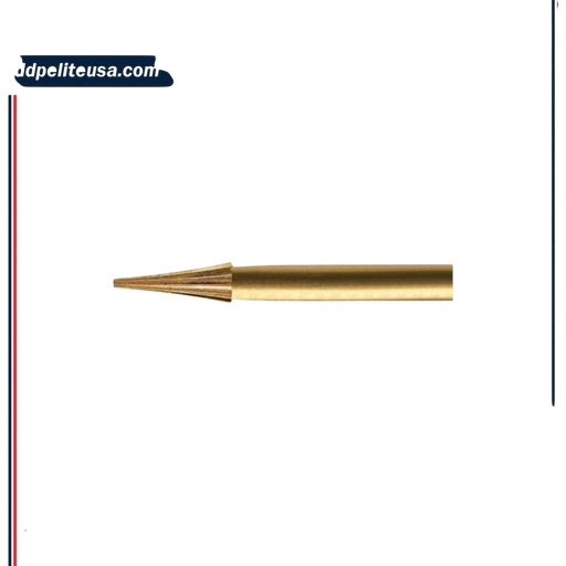 ExcaliBur Interproximal Carbide Gold Finishing Bur, Ø1.8mm x 5.1mm, FG, (US 7606), 5pcs. - ddpeliteusa
