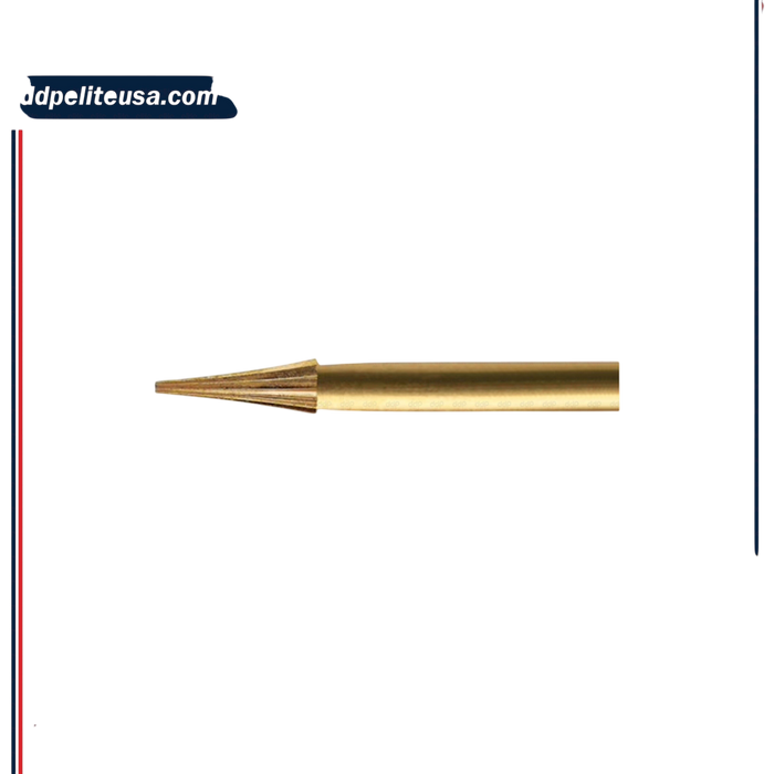 ExcaliBur Interproximal Carbide Gold Finishing Bur, Ø1.8mm x 5.1mm, FG, (US 7606), 5pcs. - ddpeliteusa