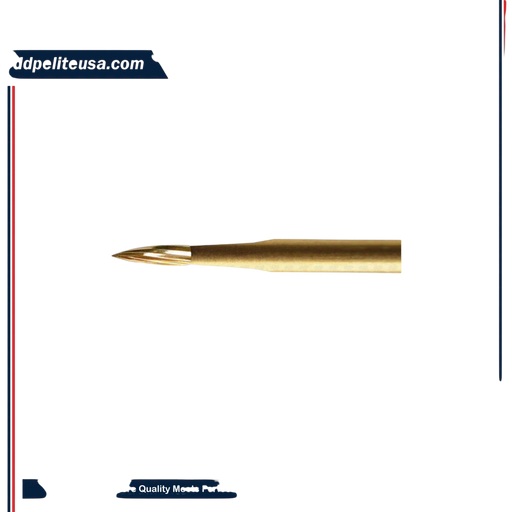 ExcaliBur Needle Carbide Gold Finishing Bur, Ø1.2mm x 3.9mm, FG, (US 7903), 5pcs. - ddpeliteusa
