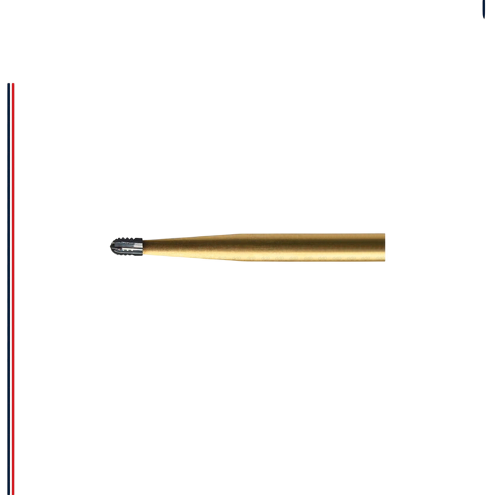 ExcaliBur Pear Specialized Carbide Bur, Ø1.0mm x 2.0mm, FG - ddpeliteusa
