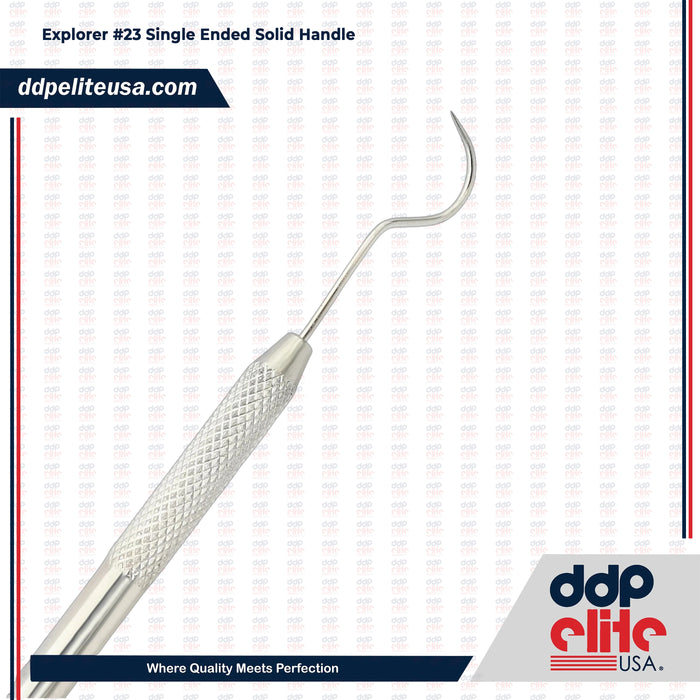 Explorer #23 Single Ended Solid Handle