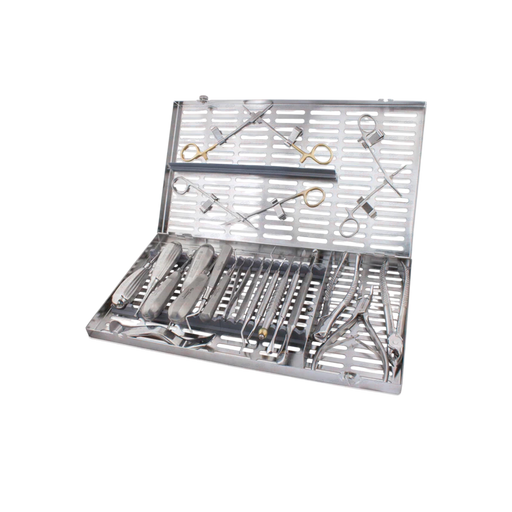 extraction kit w extra large cassette dental instruments