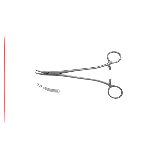 Faure Peritoneal Clamp Forceps