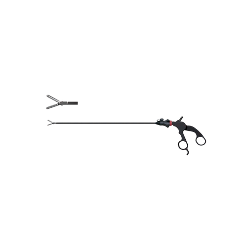 Fenestrated Grasping Forceps With Cross Serrations - 3 Piece Modular Reusable Full System - ddpeliteusa