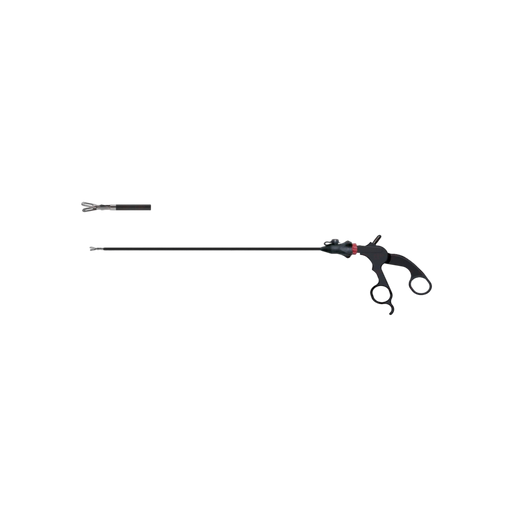 Fenestrated Grasping Forceps With Micro Jaw - 3 Piece Modular Reusable Full System - ddpeliteusa