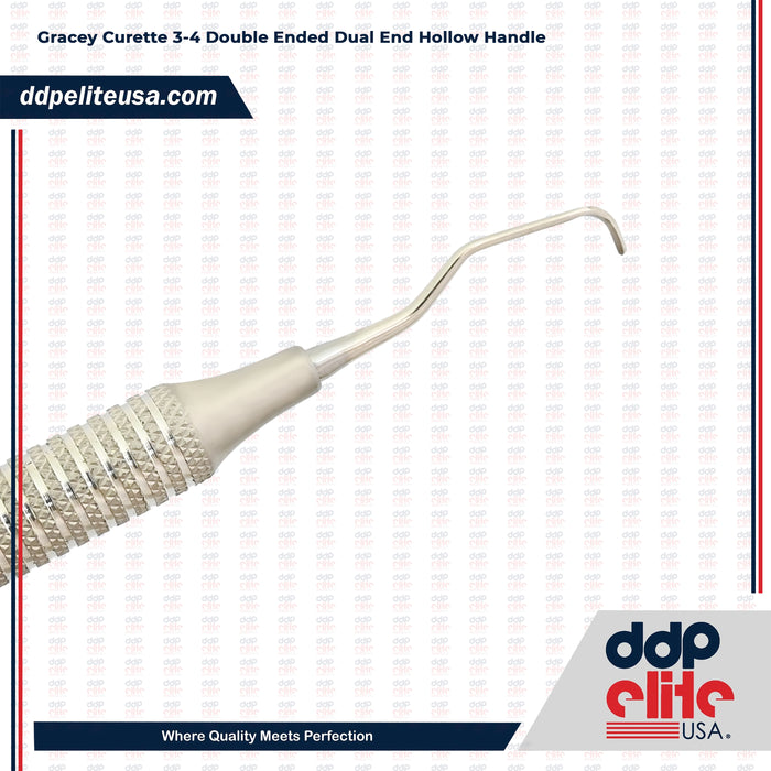 Gracey Curette 3-4 Double Ended Dual End Hollow Handle