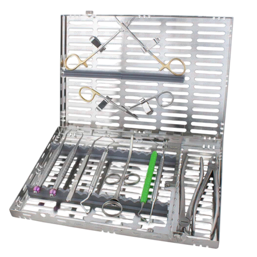 implant site development kit w large cassette dental instrument