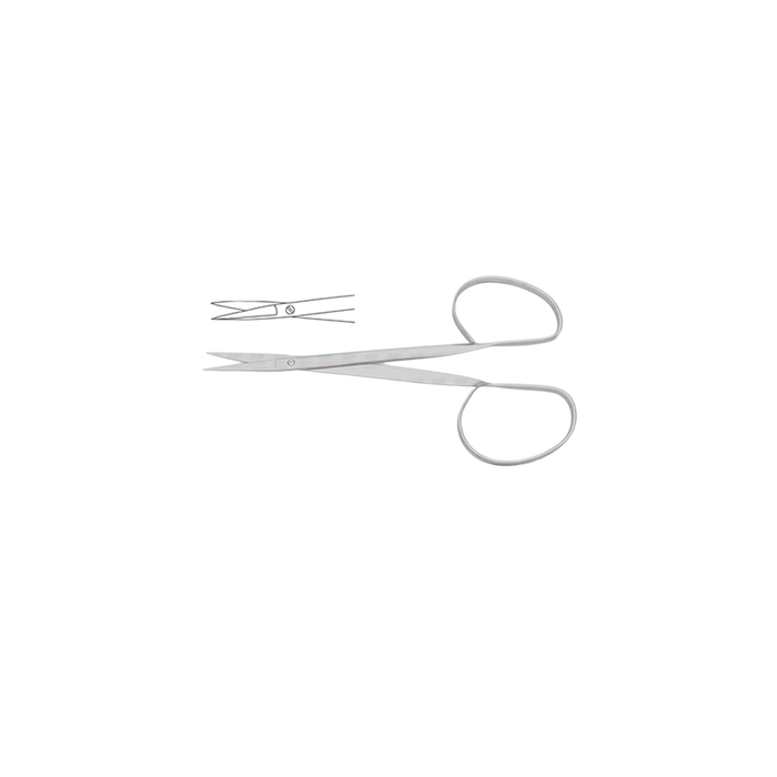 Iris Scissors - Ribbon Handle W/ Flat Shanks - ddpeliteusa