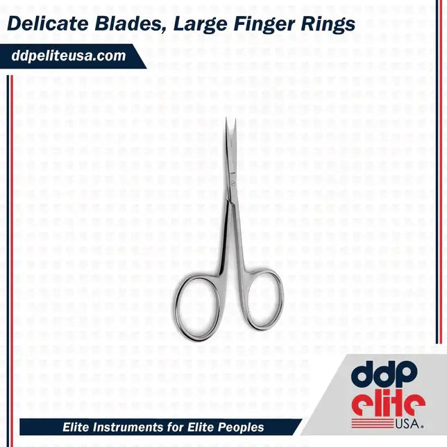 Iris Scissors Delicate Blades Large Finger Ring