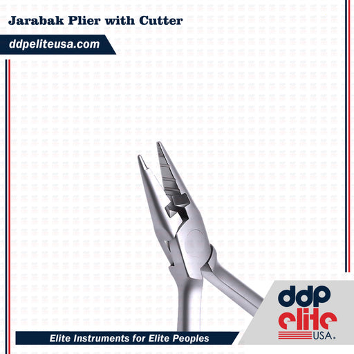 Jarabak Plier with Cutter - DDP Elite USA