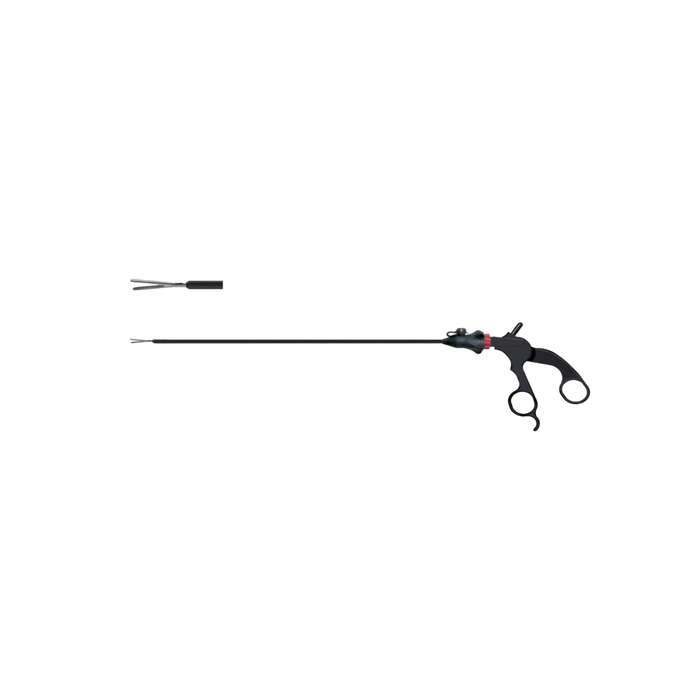 Kocher Forceps Axial Serrations 40mm Jaw Length - 3 Piece Modular Reusable Full System - ddpeliteusa