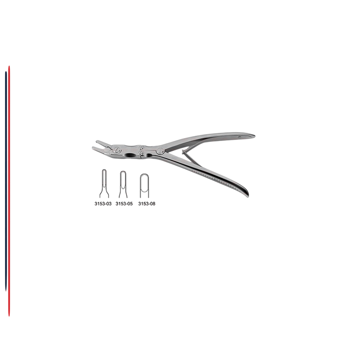 Leksell Bone Rongeur - Fully Curved - ddpeliteusa