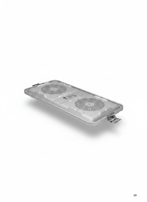 1/1 Full-Size Perforated Sterilization Container Lid