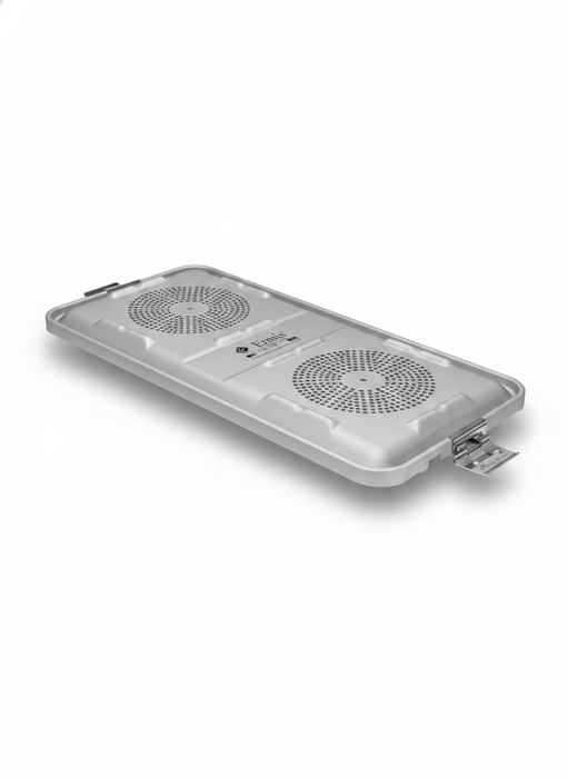1/1 Full-Size Perforated Container Lid with Safety Cover