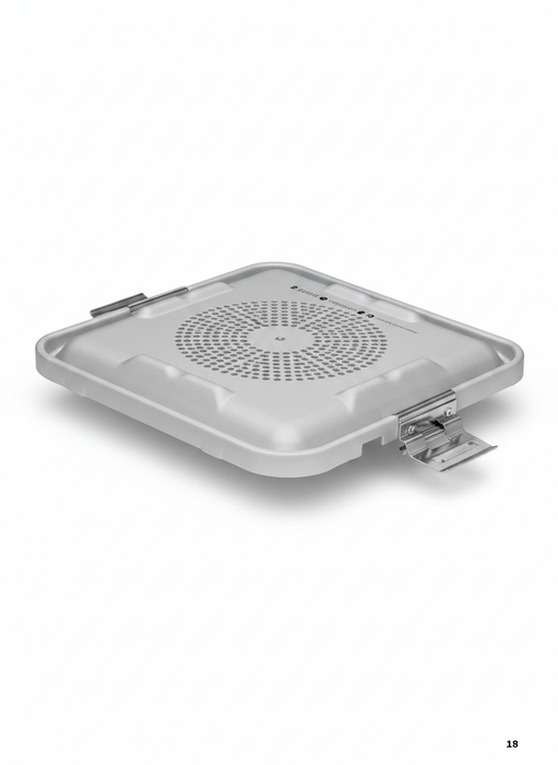 1/2 Half-Size Perforated Sterilization Container Lid