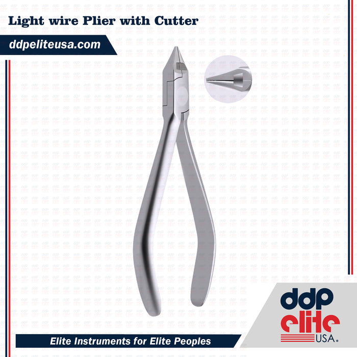 Light wire Plier with Cutter