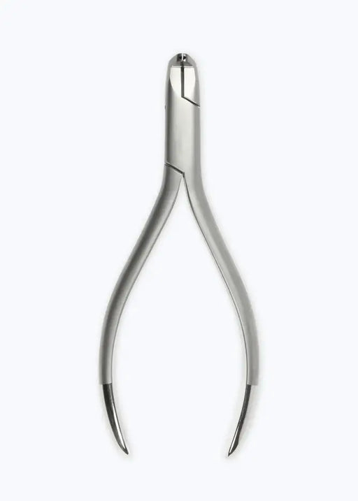 Lingual distal flush end small wire cutter 