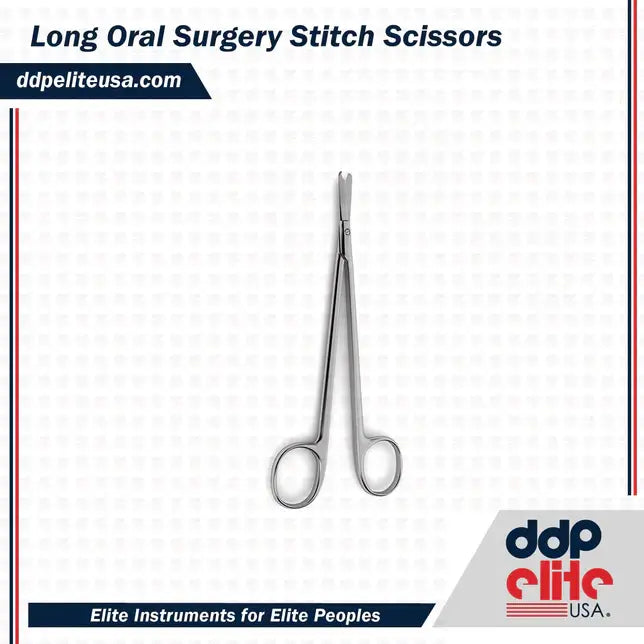 Long Oral Surgery Stitch Scissor 