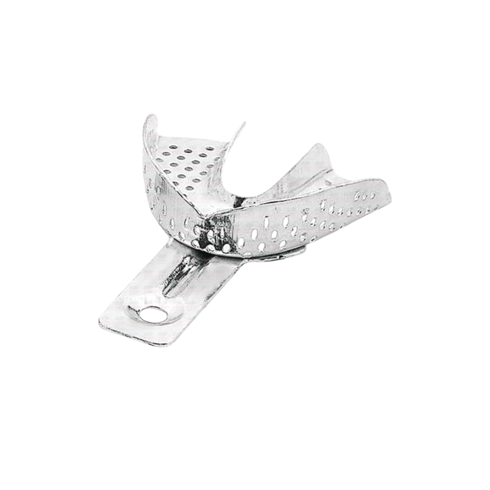 Lower Aluminium Dental Impression Tray -  L2 - ddpeliteusa