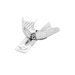 Lower Aluminium Dental Impression Tray -  L2 - ddpeliteusa
