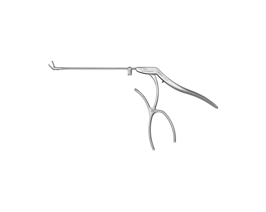 Micro Laryngeal Cup Forceps Angled Left, 23cm