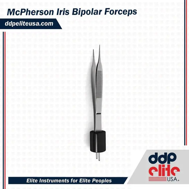 McPherson Iris Bipolar Forceps