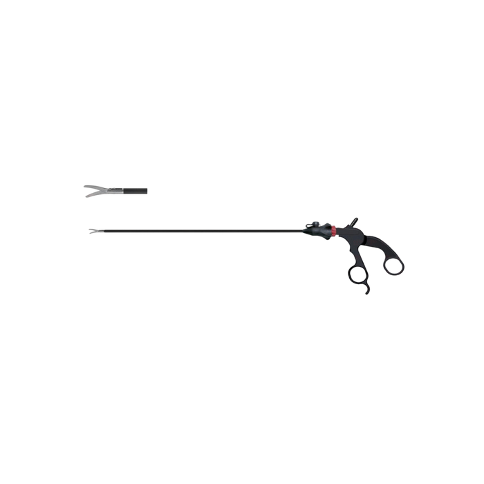 Metzenbaum Scissors Curved Serrated - 3 Piece Modular Reusable Full System - ddpeliteusa