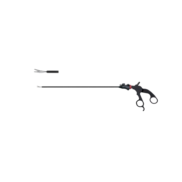 Metzenbaum Scissors Single Action 10mm Sheath Diameter - 3 Piece Modular Reusable Full System - ddpeliteusa