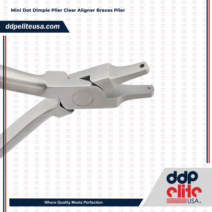 Mini Dot Dimple Plier Clear Aligner Braces Plier