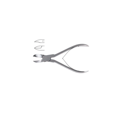 Nail Nipper - Concave Jaws, Double Spring - ddpeliteusa
