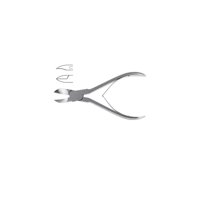 Nail Nipper - Concave Jaws, Double Spring - ddpeliteusa