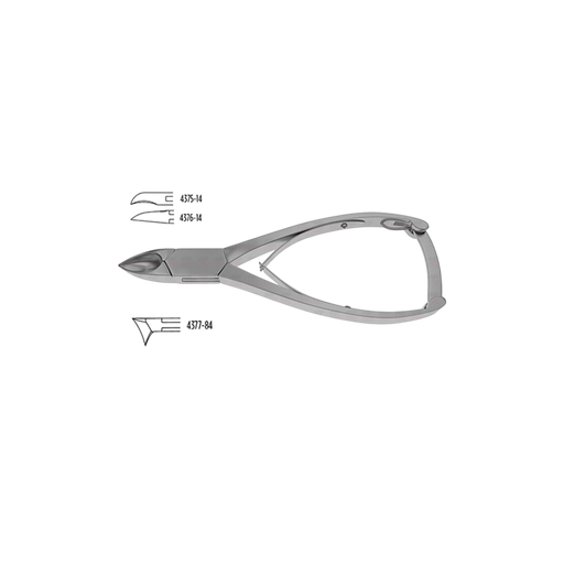 Nail Nipper - Double Spring & Catch - ddpeliteusa