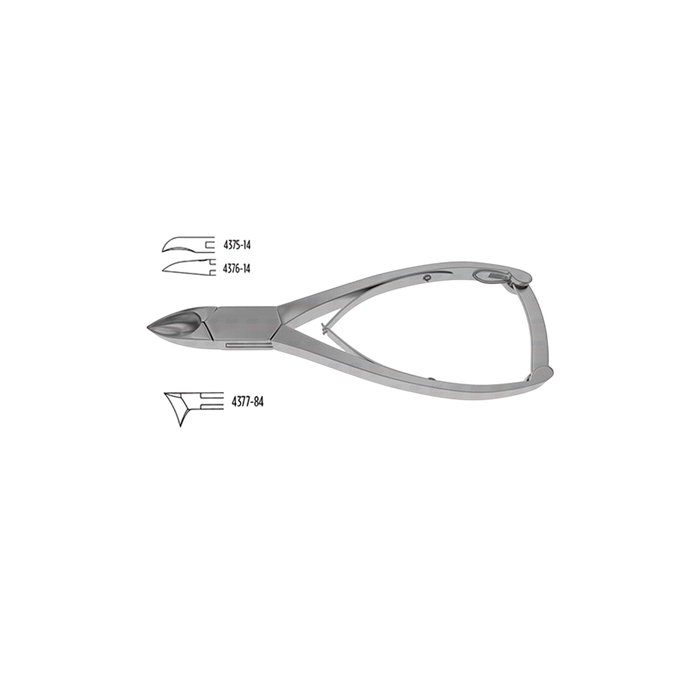 Nail Nipper - Tungsten Carbide, Double Spring & Catch - ddpeliteusa