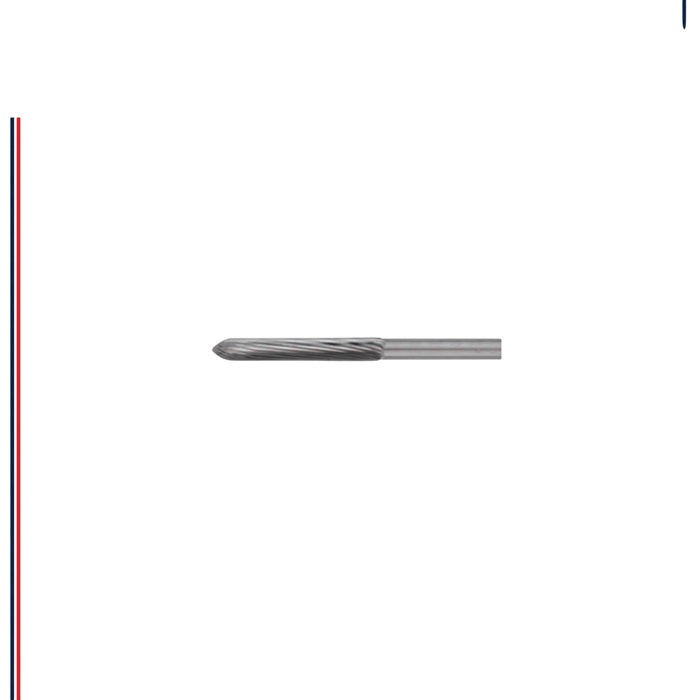 Ø2.3mm Bullet Carbide Cutter, Cross Cut - ddpeliteusa