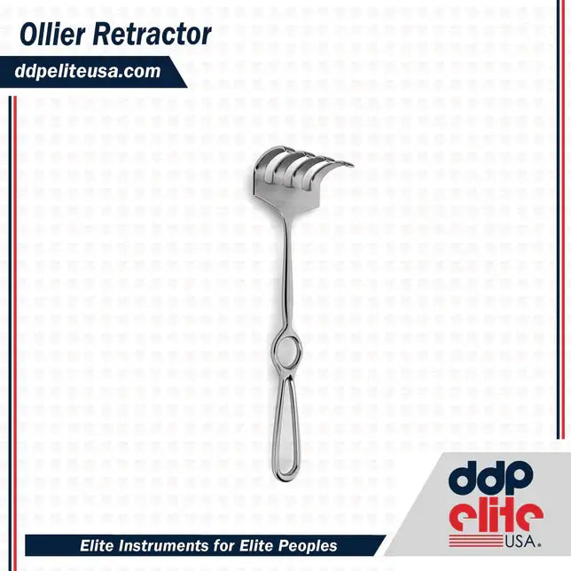 Ollier Retractor with four curves
Ollier Retractor with four curved