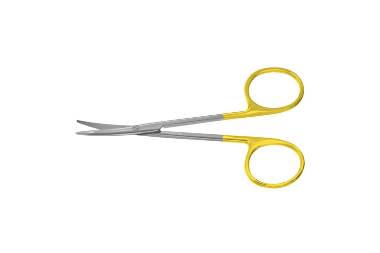Greenberg-Par Blepharoplasty Scissors Curved, 11.5cm