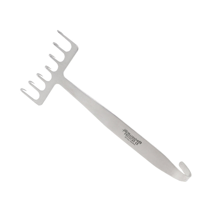 Coronal Brow Lift Retractor 18 cm, 7 Sharp Prongs