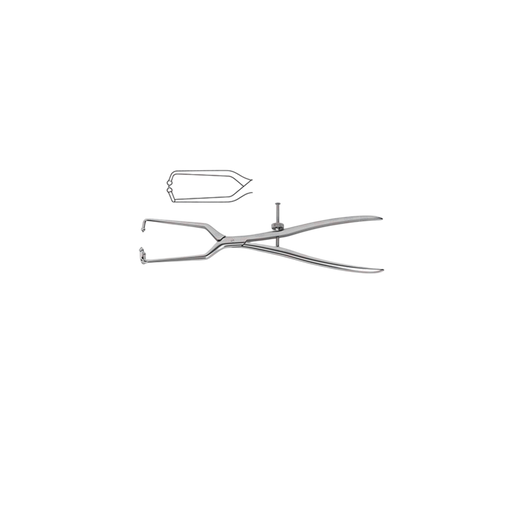 Pelvic Reduction Forceps - 1X2 Teeth - ddpeliteusa