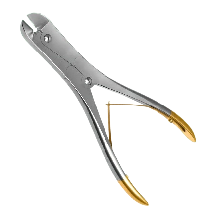 TC Pin & Wire Cutter Double Action 9", Max Cut 2.4mm (3/32")