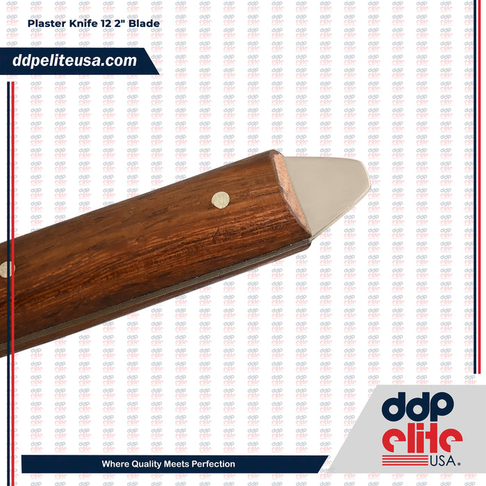 Plaster Knife #12 – 2" Blade With Wood Handle