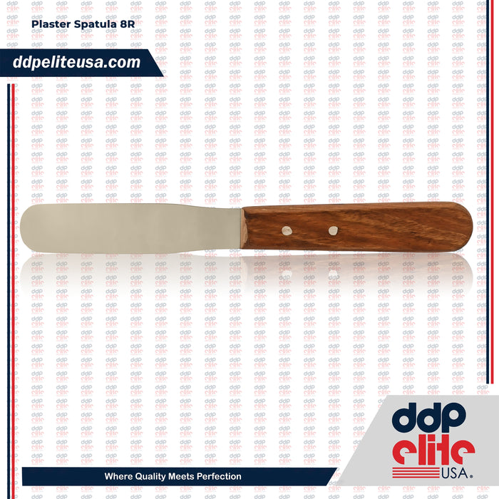 Plaster Spatula 8R with Wood Handle