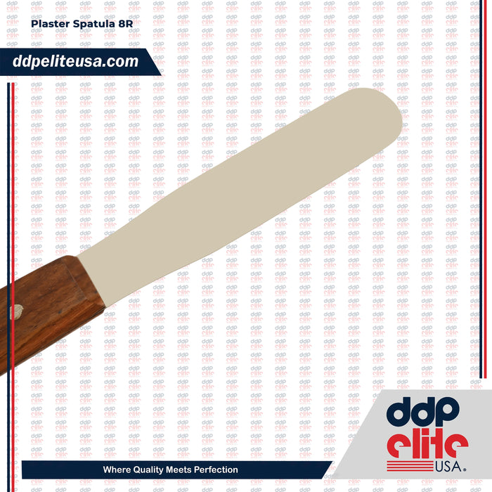 Plaster Spatula 8R with Wood Handle