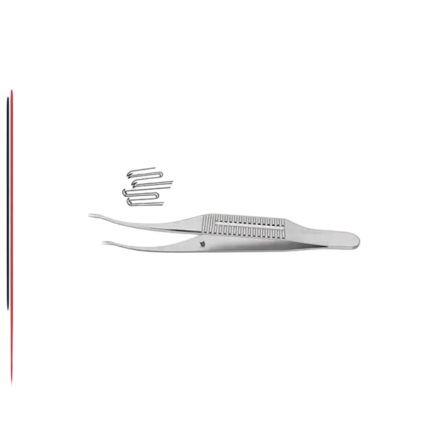 Polack Double Corneal Forcep