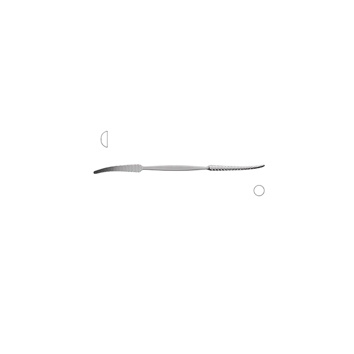 Putti Bone Rasp - Round Blades - ddpeliteusa