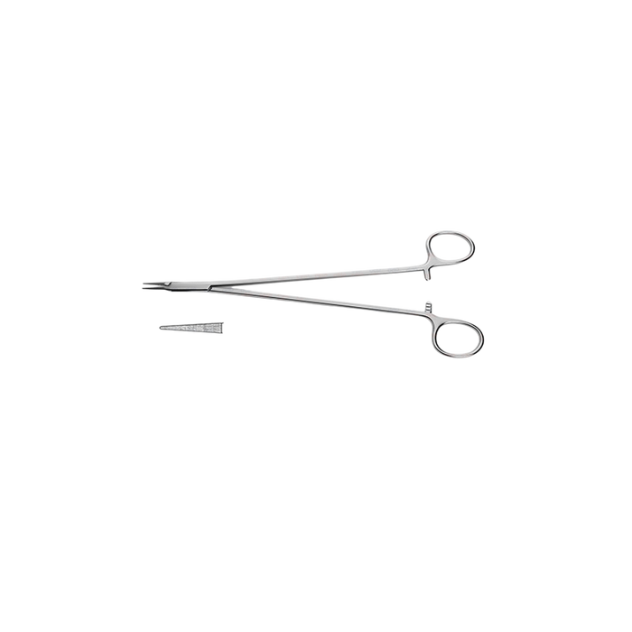 Ryder Needle Holder - Tungsten Carbide Dusted Jaws - ddpeliteusa