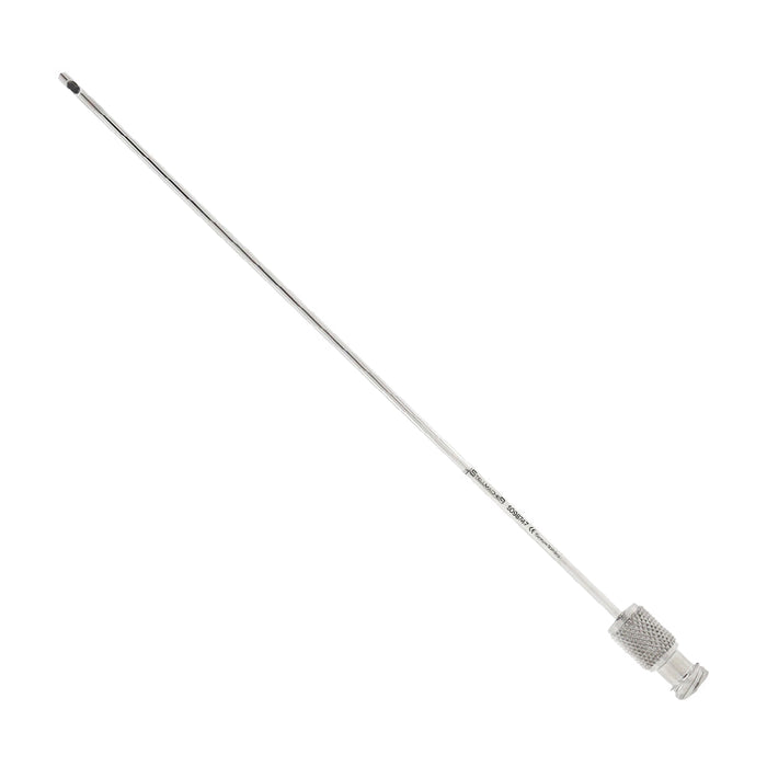 Liposuction Cannula, Single Central Hole, Handle Connection, 3.0 mm x 15 cm