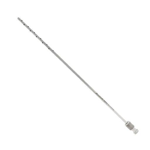 Entner Liposuction Cannula, Bayonet Luer-Lock, 3.0mm, 22 Holes 1.5mm, 20cm